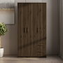 Hanah Home Armario Merlin - Walnut